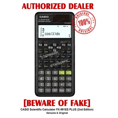 Casio Scientific Calculator FX-991ES Plus Calculators 2nd Edition Heavy Duty FX991ES Plus FX 991 ES Plus 2nd Edition - 1 Unit - Genuine and Original