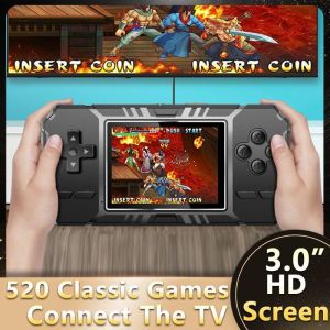 ✨【Readystock】 + FREE Shipping ✨ 2025 NEW S8 Retro Classic Handheld Game 3.0" HD Screen Connect The TV Long Battery Life Built-in 520 Videogame Gifts Childrens