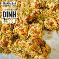 100g Thanh Granola Bar mix hạt dinh dưỡng thơm ngon-đồ ăn vặt. 