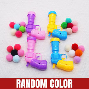 Pet Dog Cat Ball Launcher Toy Gun For Dog Cat Plush Chew Toy Ball Shooter Interactive Toy Balls