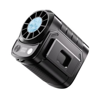 Portable Waist Fan Clip On Fan Wearable 18000RPM Strong Wind 5 Speed Belt Fan 6000mAh USB-C Rechargeable Battery Digital Display for Outdoor Work Travel