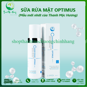 [Thanh Mộc Hương Hà Nội] Sữa Rửa Mặt Optimus Thanh Mộc Hương 120ML Không Sunphate Không Xà Phòng Sạch Da Se Khít Lỗ Chân Lông Ngừa Viêm