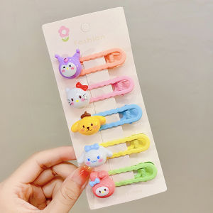 Junyeh Cartoon 3D Hairpin Cute Puppy Girl Student Bobby Pin Bunny Bangs Hair Side Clip Hair Accessories