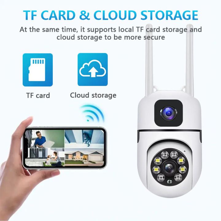 CCTV%20IP%20WiFi%20Camera%20Dual%20Lens%20Kamera%20360%20PTZ%20PAN%20TILT%208MP%20+%208MP%201080P%20APP%20V380%20PRO%20night%20vision%20-%20Image%206