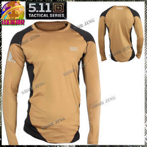 เสื้อยืดคอกลม แขนยาว 5.11 ใส่ได้ทั้งหญิงทั้งชาย  ไม่ต้องรีดเหมาะเดินป่าลาดตระเวนแห้งเร็ว ระบายอากาศได้ดี เหมือนไม่ใส่เสื้อ