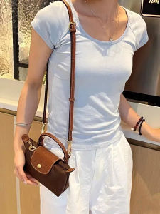 Mini Nylon Dumpling Bag Mini Waterproof Magaang Mobile Phone One Shoulder Crossbody Handheld