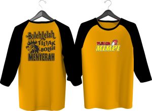 KAOS RAGLAN PRIA WARNA Pejuang Miimpi blkng DTF\ KAOS RAGLAN PRIA LENGAN 3\4 ATASAN PRIA / KAOS MURAH / KAOS DISTRO / KAOS SIMPLE / T-SHIRT PRIA