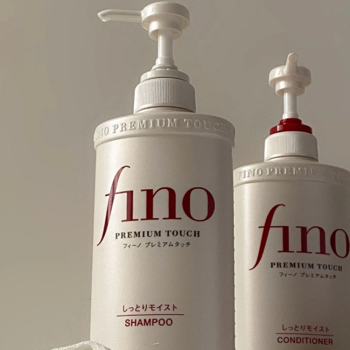 Fino Premium Touch Hair Care Shampoo 550ml /Conditioner 550ml | Lazada ...