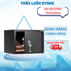 Két Sắt Gia Đình Deli ET560 Thiết Bị Bảo Hộ Tài Sản Khung Thép Chắc Chắn Cứng Cáp Thiết Kế Tối Giản
