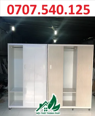 tủ quần áo cửa lùa chuẩn nhựa đài loan cao cấp 2 lớp [ Hàng Chính Hãng ]_miễn phí ship hcm