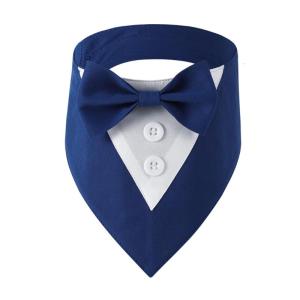 Elegant Dog Cat Collar with Bow Tie Neck Kerchief Puppy Suit Collar Necklace Collar Big Cute Girl Dog Collar Necktie
