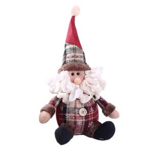 1/3Pcs Santa Claus Doll Chirstmas Decorations Home Decor Table Elk Doll Christmas Ornaments Xmas Gifts Happy New Year 2025