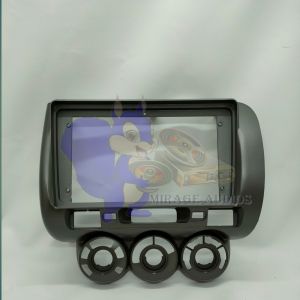 Frame Head Unit Android 9 inch Honda Jazz - City Lama 2002 - 2007