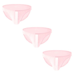 CMENIN ADANNU 3Pcs Fashion Modal Jockstrap Underwear Man Brief Hip Raise Slip Mens Panties Briefs Men Underpants Cueca AD324