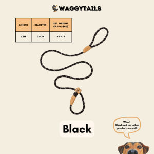 [SG] Dog Slip Leash No Pull 1.5m Training Leash for Walking Small Medium Large Dogs Loose Leash Lead