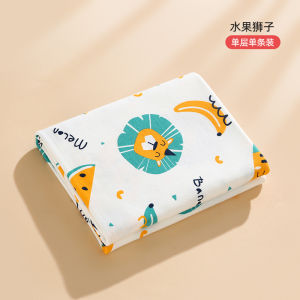 PLUMPUP 100% Cotton Wrapping Blanket for Kids Ultra Soft Breathable Double Sided Breastfeeding Newborn Baby Blanket