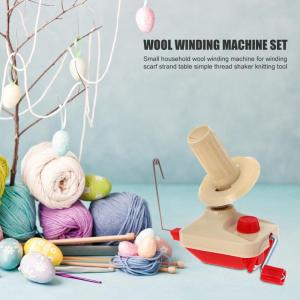 [VODU] Hand Operated Yarn Winder Swift Yarn Fiber String Ball Wool Winder Small Manual String Winder for Household Sewing Accessories