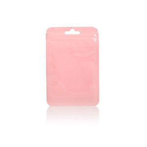✨Xinder✨Ins Macaron Color Self Sealing Bag Ziplock Plastic Bag Thickened Transparent Plastic Sealing Bag Jewelry Gift Mini Storage Bag