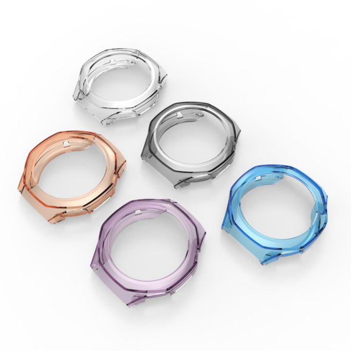 Soft%20TPU%2046mm%2042mm%20Hollow%20Out%20Protective%20Case%20Cover%20Shockproof%20Bumper%20Frame%20Shell%20For%20Huawei%20Watch%20GT5%20Pro%20Casing%20-%20Image%203