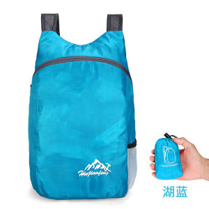 Foldable Backpack For Travel Outdoor Sports Bag Shopping Grocery Backpack Lightweight Bag