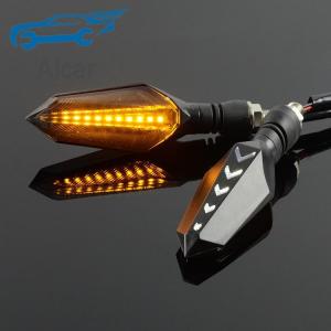 2PCS Motorcycle Turn Signal Light Flowing Water Blinker