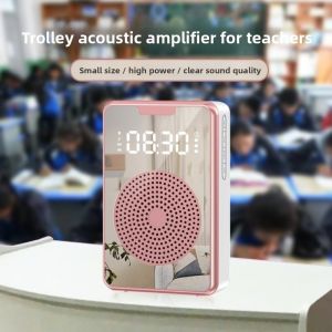 UTOPUS Super Clear Sound Wireless Microphone H3 Digital Inverter Alarm Clock Funcction Teacher Microphone  4500mah Loudspeaker Classroom Use