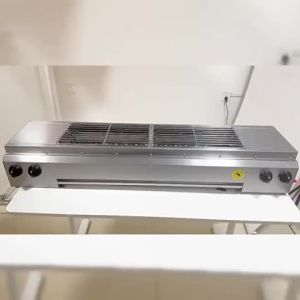 680 Type Commercial Gas BBQ Grill Multi‑Function Barbecue Oven for Skewers and Oysters Stall Business