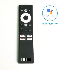 Remote Dùng Cho TV Casper 32HGS610 43FGS610 Điều Khiển Tivi Nhận Giọng Nói Android Smart Kèm Pin AAA