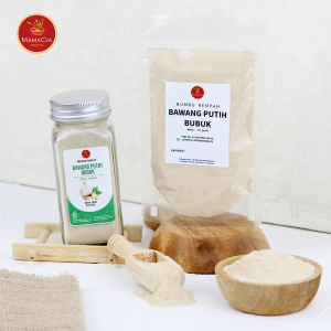 Mamacia Treats Bawang Putih Bubuk / Garlic Powder Bumbuh Rempah Masak Dapur JSR Premium 50 gr