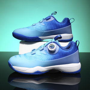 รองเท้าผ้าใบวอลเลย์บอลรองเท้าปิงปองรองเท้าแบดมินตันสำหรับทุกเพศสำหรับการแข่งขันกีฬาที่มีเชือกผูกกันลื่น