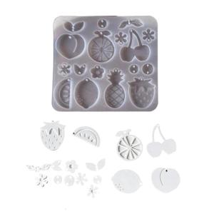 Unique Silicone Animal/Fruit Earring Mold Handmade Accessories Crafting Kits For Beginners And Artists