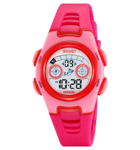 Jam Tangan Digital Anak SKMEI 2309 PINK ROSERED WATER RESIST 30M