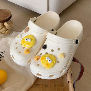 QDshop งานดีงานปังเข้าใหม่พร้อมส่ง รองเท้ารัดส้นหัวโตแฟชั่น สไตล์เกาหลี งานสวย ทรงน่ารัก พร้อมส่งให้เลือกหลายสี แถมฟรีตัวติดน้องชีสสุดคิ้วท์ ใครไม่อยากพลาดของดีๆแบบนี้ รีบกดสั่งได้เลย