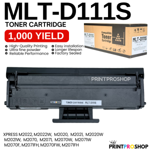 MLT D111S MLTD111S Toner Cartridge Compatible for Samsung D111S SL-M2070 SL-M2022W and M2836 series