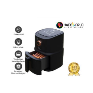 HAN RIVER Air Fryer 3.5L Low Power 800 Watt - GARANSI RESMI