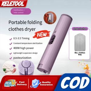 Travel dryer mini folding dryer warm air dryer shoe dryer fast dryer folding portable clothes hanger dryer