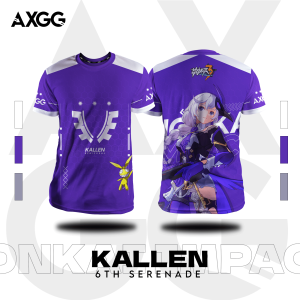 AXGG  Honkai Impact V2 - Kallen Collection  Gaming Shirt