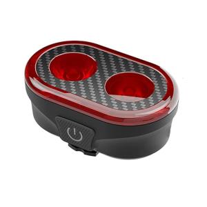 Safety Cycling Ridings LED Taillight Bike Rear Light Safe Flashlight Bicycles Tail Light Bike Brake Sensing Rear Light