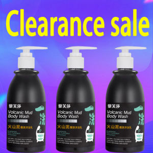 Volcanic mud shower gel deep sea mud whole bodyGoat milk whitening shower gel 【100% buy lasting fragrance whitening frankincense type lasting fragrance whole body men and women volcanic mud whitening body wash original/Volcanic mud shower Clearance sale