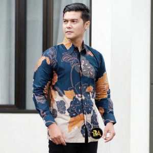 KEMEJA BATIK PRIA DEWASA LENGAN PANJANG TERBARU 2023 TERMURAH