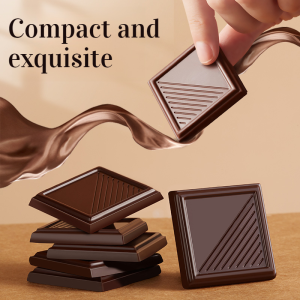 Couples Special  Russian Flavor Dark Chocolate - Pure Cocoa Butter Sugar-Free for Romantic Sharing