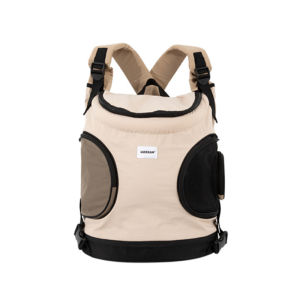 HamshMoc Pet Front Backpack Ergonomic Pressure‑Relief Breathable Mesh Carrier For Cat Dog Travel Outdoor