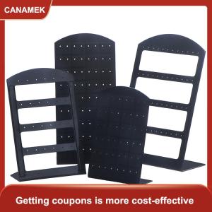 【CANAMEK 】 Necklace Bracelet Earring Jewelry Hanging Accessories Display Wardrobe Earing Stand For Plastic Earingstand