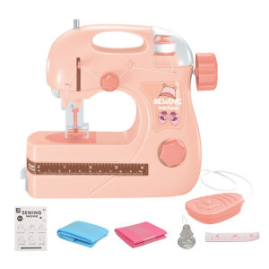 ⭐️【Local warehouse+COD】⭐Kids Electric Sewing Machine with LED Light - Educational DIY Craft Toy for Girls Pretend Play Set Safe & Fun Gift for Ages 6-12 Home Sewing Kit for Beginners