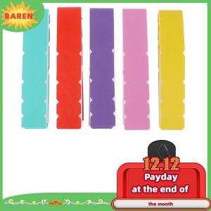 BAREN 3ชิ้นสติกเกอร์ขอบแป้นพิคเกิลบอลเทปติดขอบไม้พายขอบสติ๊กเกอร์ลดแรงกระแทกและป้องกันแรงเสียดทานกรอบเทปป้องกัน