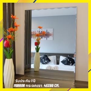 RAK HOME กระจกเงา กระจกห้องน้ำ กระจกแต่งตัว กระจกแต่งหน้า กระจกติดผนัง กระจกในห้องนอน กระจกไร้ขอบทรงวงรี