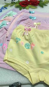 Set 5 Quần đùi bé gái cao cấp quần chíp đùi trẻ em cotton chất xịn