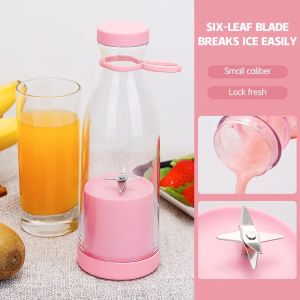 MS  Mini Juicer 380 Ml Blender Portable Juice Elektrik Wirelles Jus