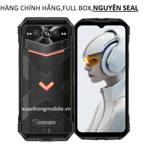 Điện thoại chắc chắn DOOGEE V Max Plus(Android 14pin 22000mAh Ram 36GB(16+20)Rom 512GBCamera 200MPMàn hình658" 120Hz Kích thước 7050)