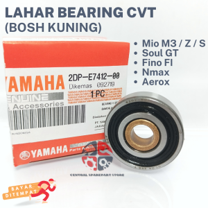 BONUS BOS KUNINGAN + BEARING BAK LAHAR LAHER CVT MIO M3 S Z SOUL GT FINO FI 125 NMAX AEROX 155 / BEARING CVT NMAX 6202 / BERING CVT NMAX 1 SET / AS PULY N-MAX / KLAHER BEARING PULLY / BEARING 6202 KOYO / BEARING LAHER 62 02 KOYO JAPAN